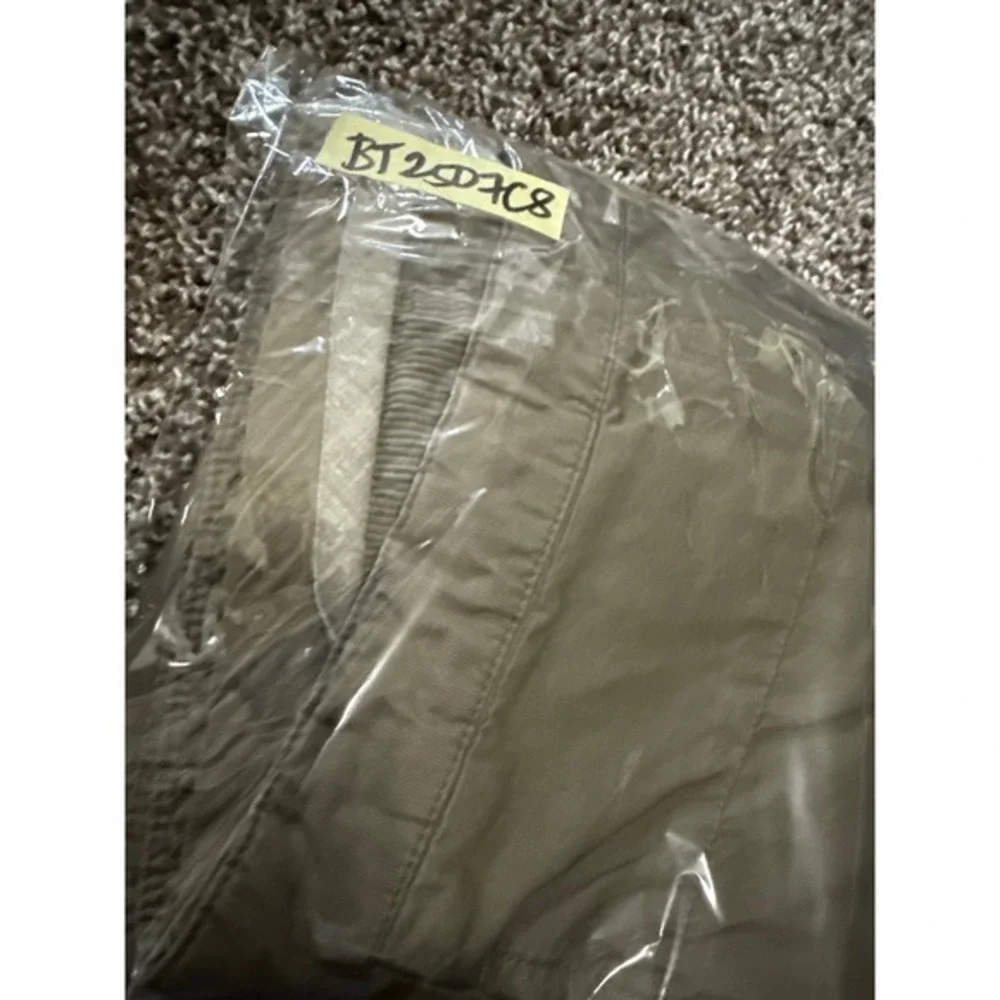 Pringle of Scotland men's Cotton Chino ash brown Straight Leg Pants‎ 34x36 vtg